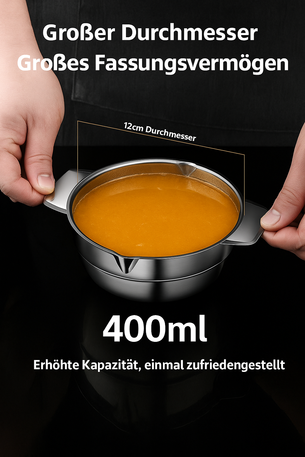 CitrusMaster – Edelstahl Saftpresse