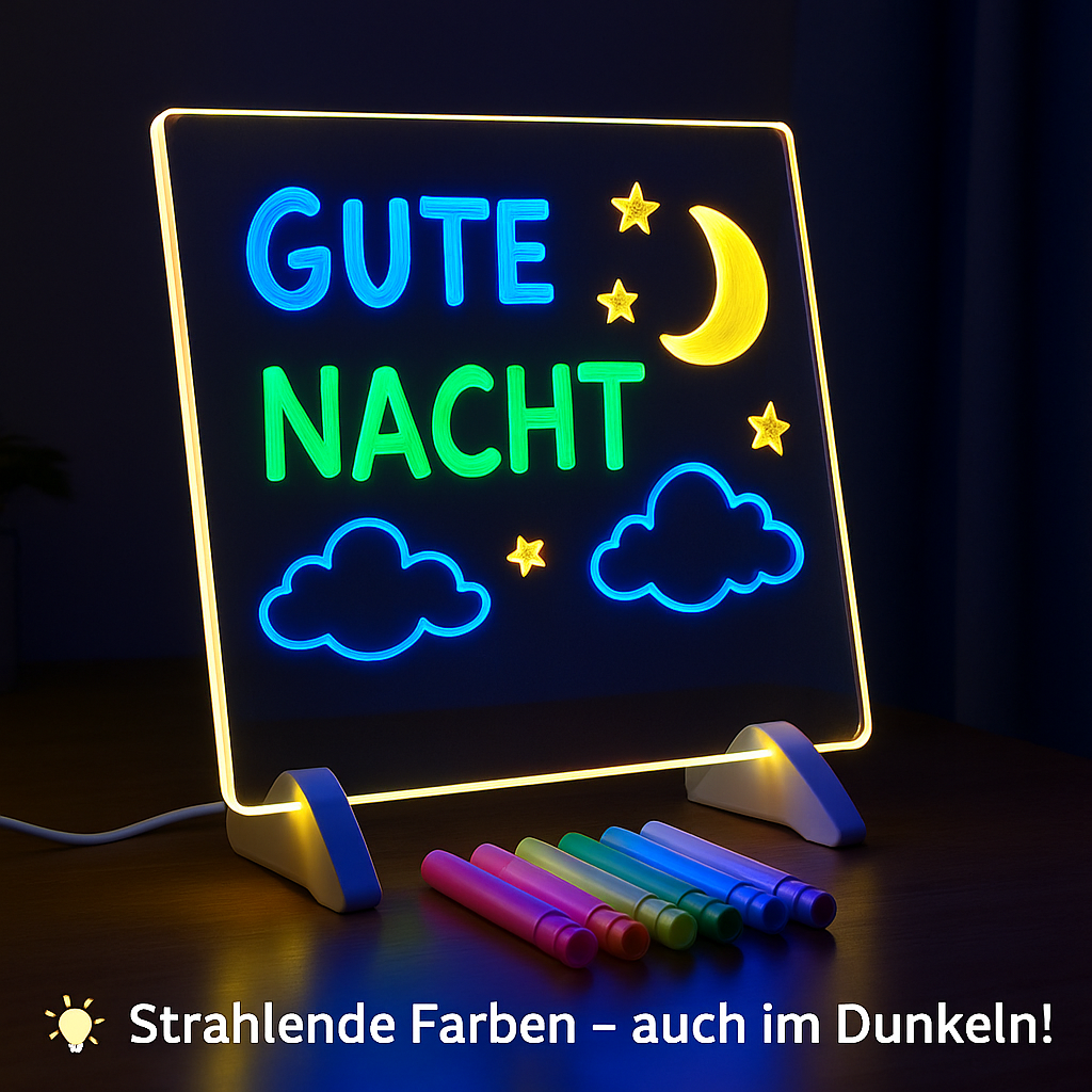 LumiBoard™ – Das leuchtende Schreib- & Zeichenboard