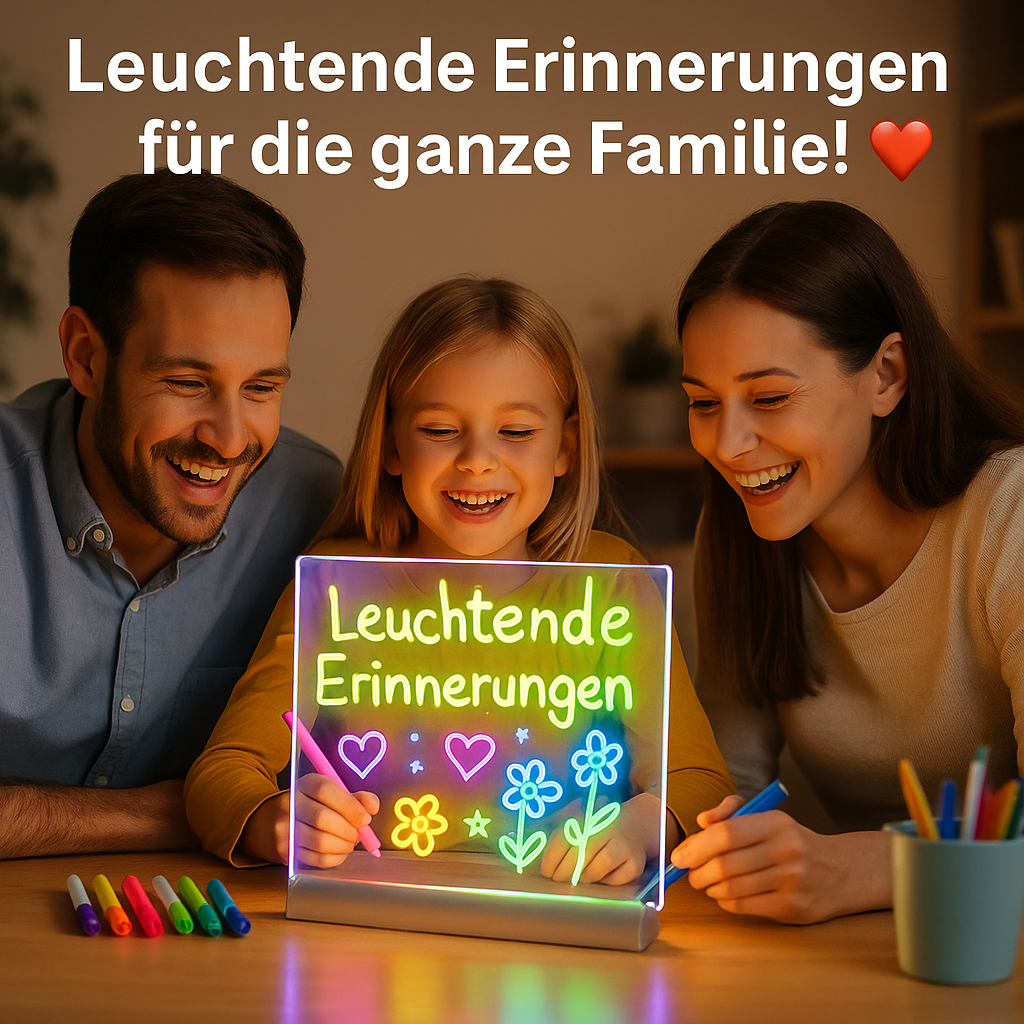 LumiBoard™ – Das leuchtende Schreib- & Zeichenboard