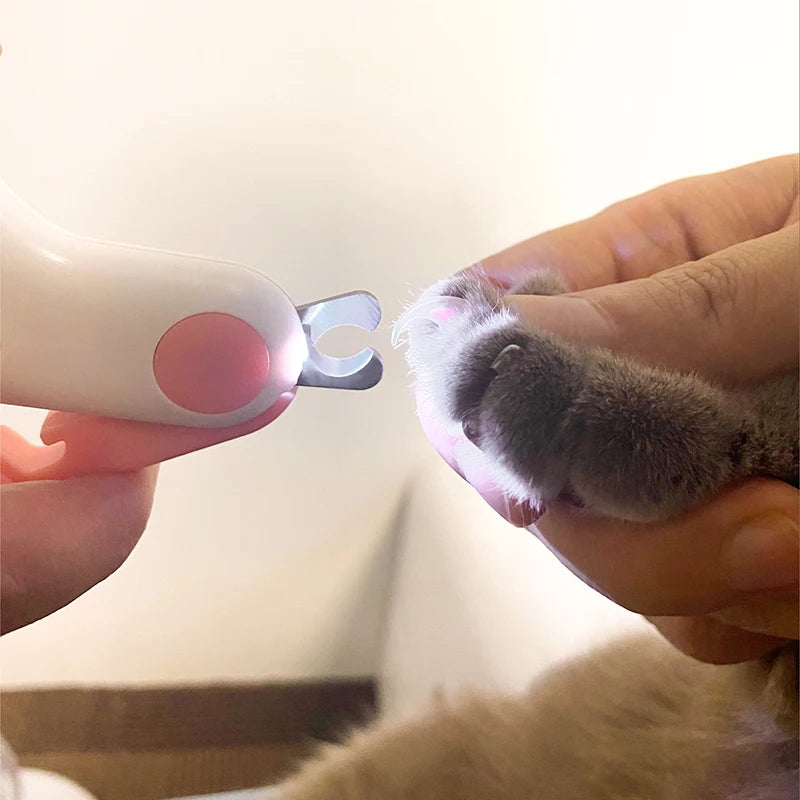 LED-Licht-Nagelknipser für Katzen und Hunde