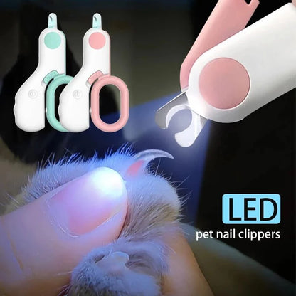 LED-Licht-Nagelknipser für Katzen und Hunde